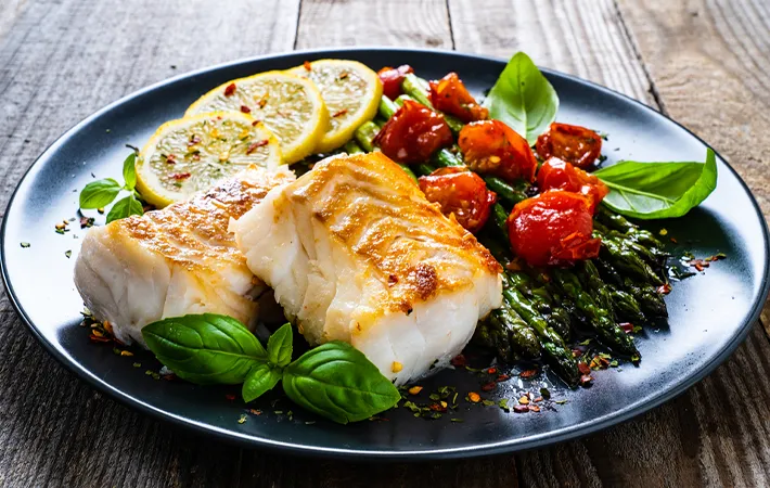 タラのムニエル