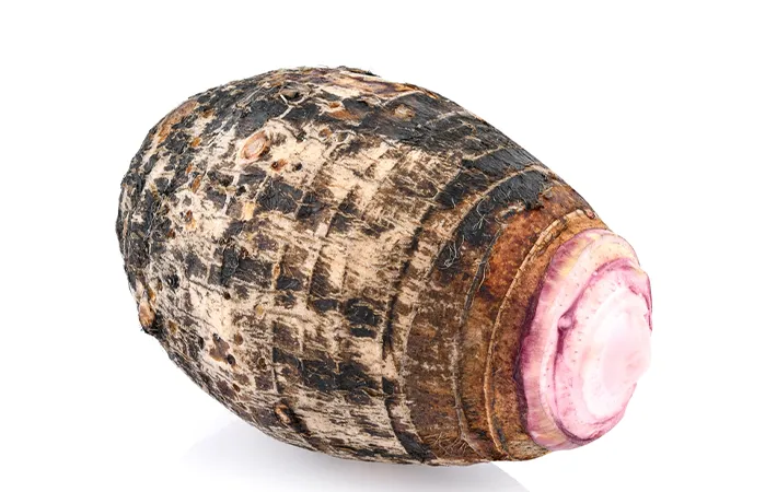 赤い里芋が発生する理由