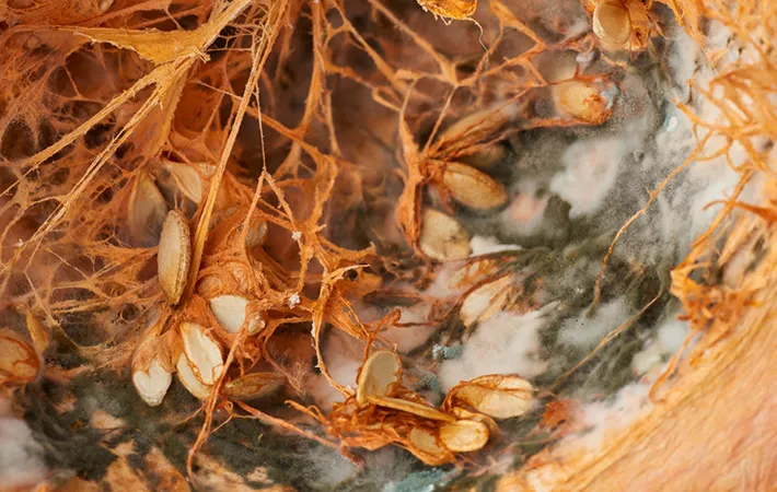 カボチャが白いのは腐っている？カビとの見分け方