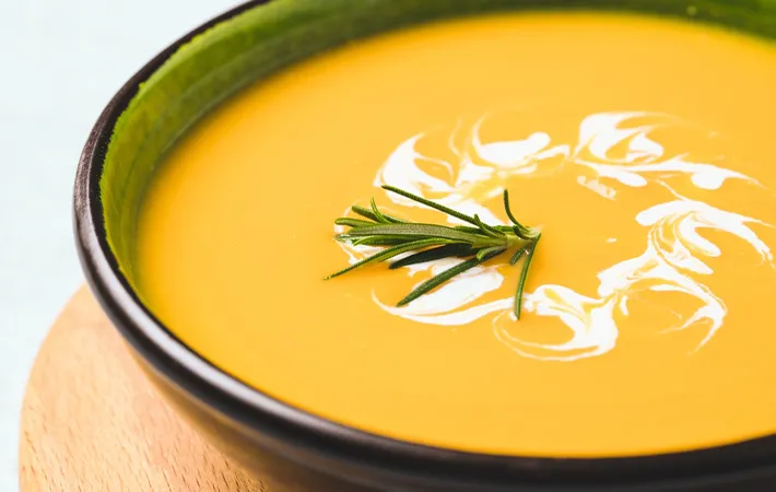 カボチャのポタージュスープ