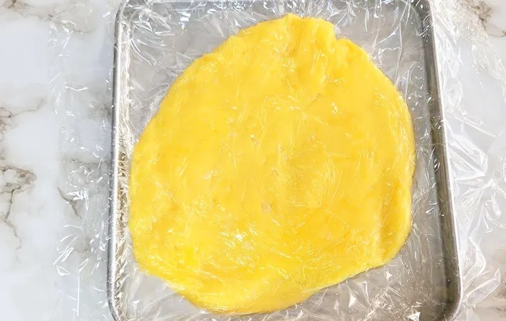 『ホットケーキミックスでシュークリーム』を作る写真（撮影：キジカク）