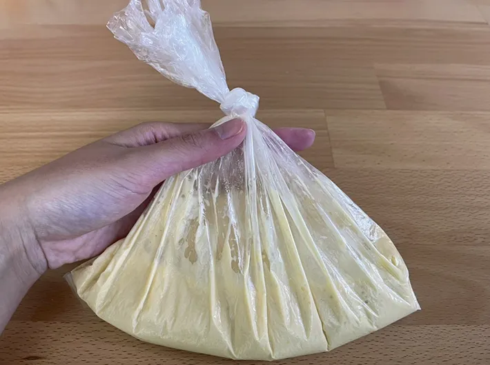 材料を入れたポリ袋の写真（撮影：grape編集部）