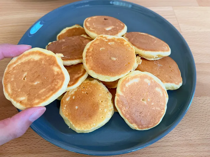 プチホットケーキの写真（撮影：grape編集部）