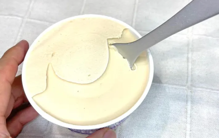 『アイスをホイップするスプーン』の使用写真（撮影：キジカク）