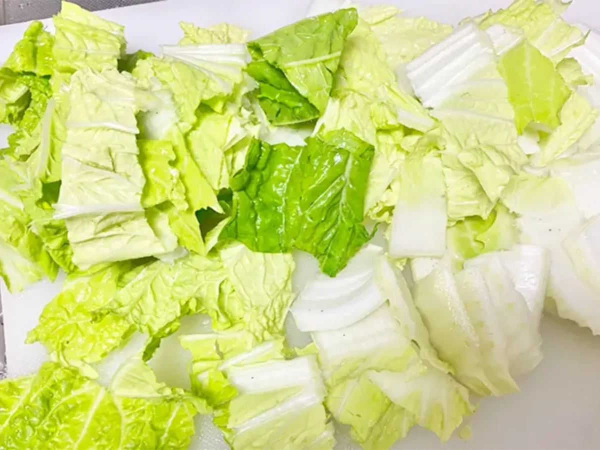 白菜の写真（撮影：エニママ）