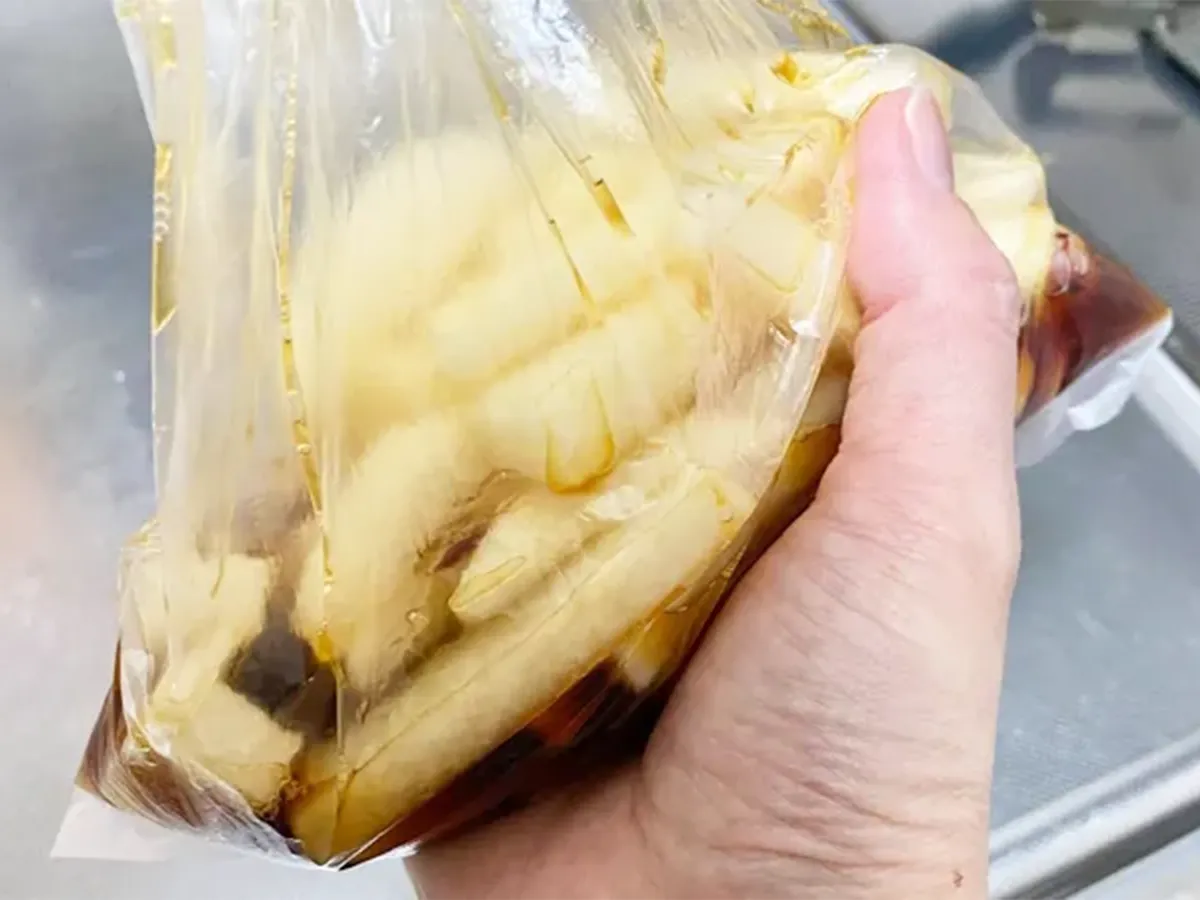 『漬けるだけ！ポリポリ大根』の作り方の画像（撮影：エニママ）