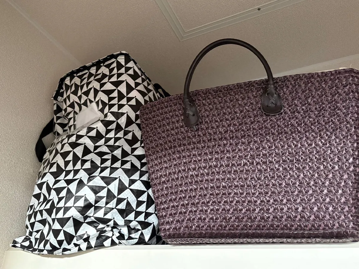 ダイソーの収納術の写真(撮影:エニママ)