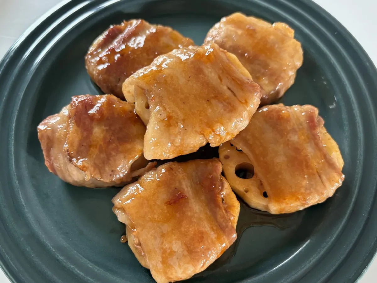 肉巻レンコンの作り方の写真(撮影:エニママ)