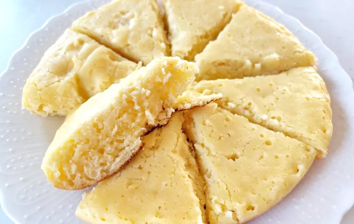 『炊飯器で蒸しパン』をの完成写真（撮影：エニママ）