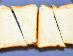 『“ミロ”のフレンチトースト バニラアイス添え』の作り方の画像（撮影：エニママ）