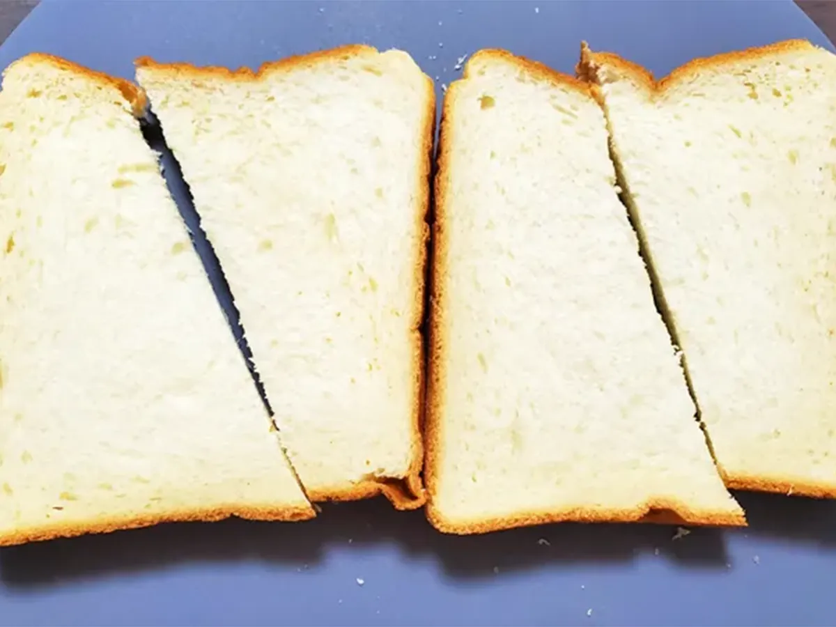 『“ミロ”のフレンチトースト バニラアイス添え』の作り方の画像（撮影：エニママ）