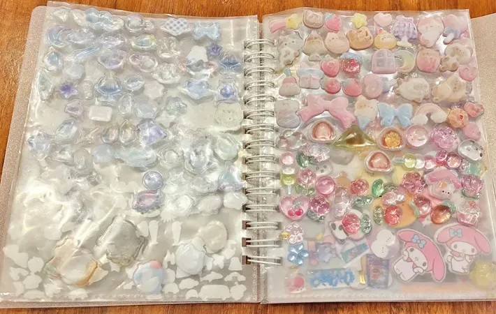 『セリア めくれるフォトスタンドにもなるアルバム』の使用写真（撮影：エニママ）