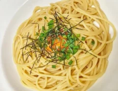 たまごかけパスタの写真（撮影：エニママ）