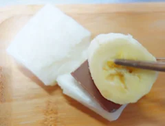 チョコバナナ餅の写真（撮影：エニママ）