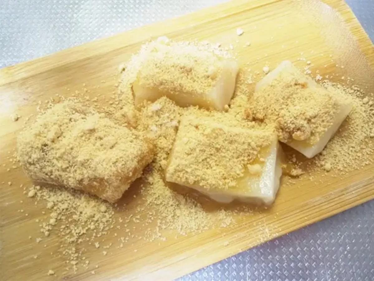 餅アレンジの写真(撮影:エニママ)