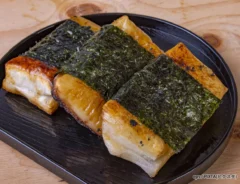 焼いた磯辺焼きの写真