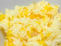 『ミカンご飯』の完成写真(撮影:キジカク)