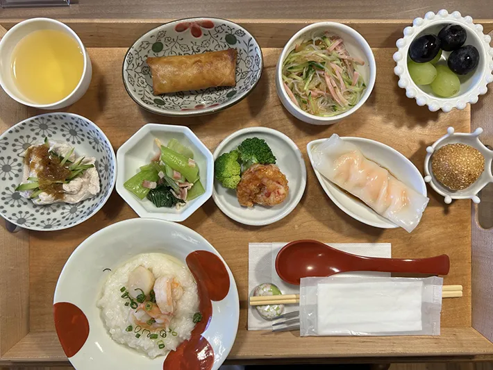 産婦人科、入院中の食事