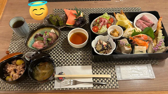 産婦人科、入院中の食事