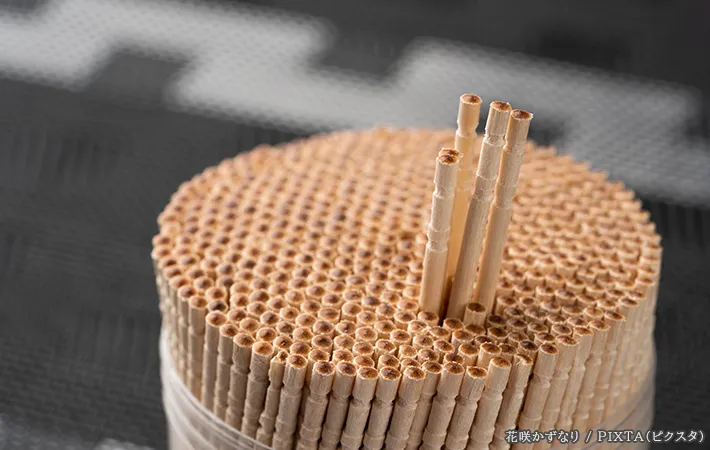 つまようじの写真