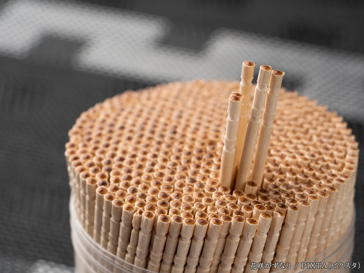 つまようじの写真