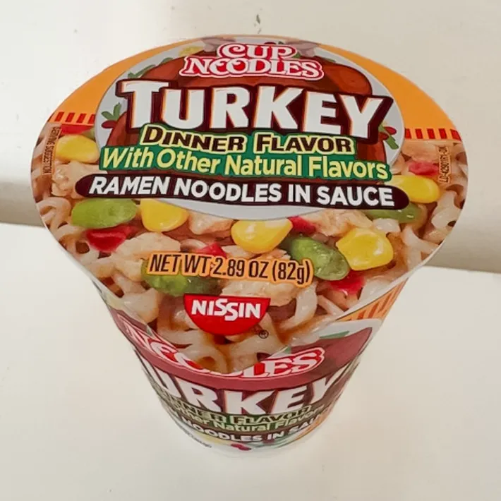 アメリカのカップヌードルの写真（撮影：grape編集部）