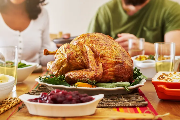 感謝祭のディナーの写真