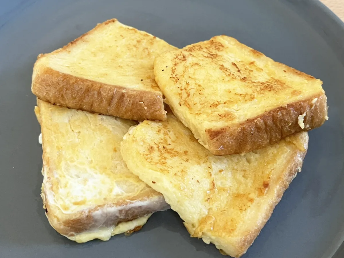 甘酒フレンチトーストの写真（撮影：grape編集部）