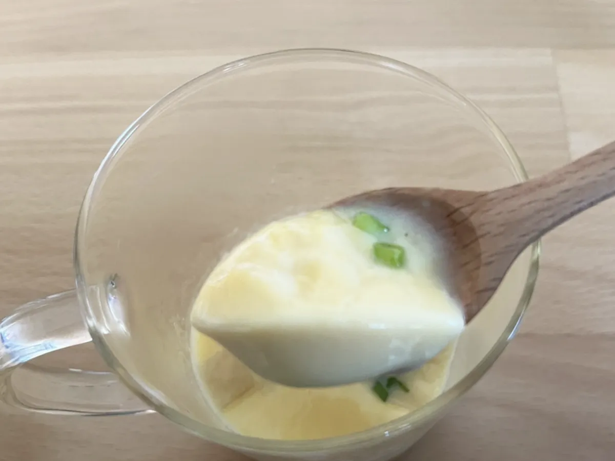 おでんの煮汁を使った茶碗蒸しの写真(撮影:grape編集部)