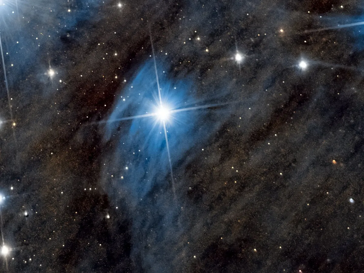 高校生が撮影した『プレアデス星団』の写真