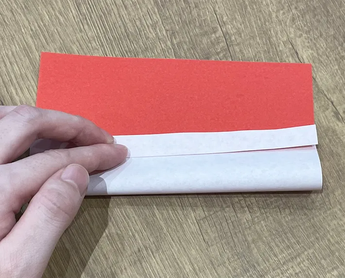 折り紙を折る写真（撮影：grape編集部）