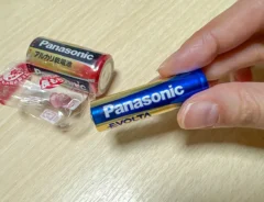 乾電池の写真（撮影：grape編集部）