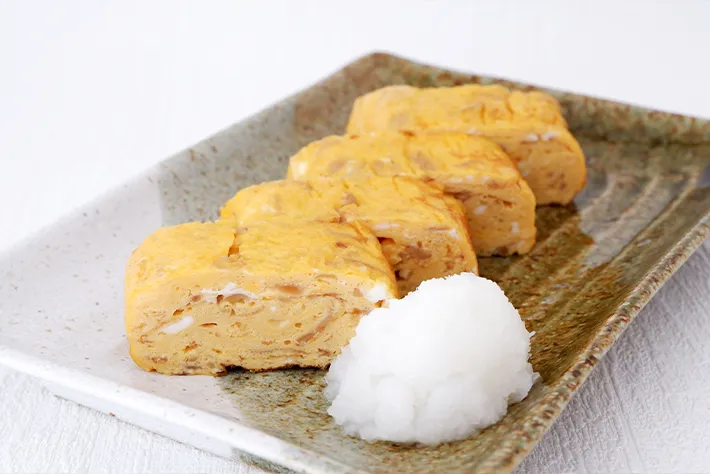 『なめ茸入り玉子焼き』の写真