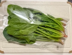 ほうれん草の写真（撮影：grape編集部）