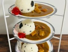 シマエナガのアフタヌーンティー写真