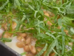 大葉チーズ納豆の写真