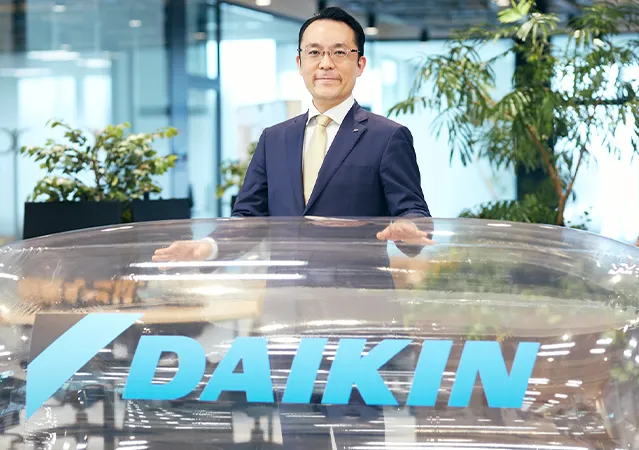 ダイキンの重政さんの写真