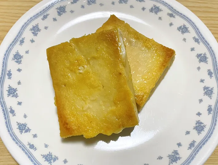 フレンチトーストの写真（撮影：grape編集部）