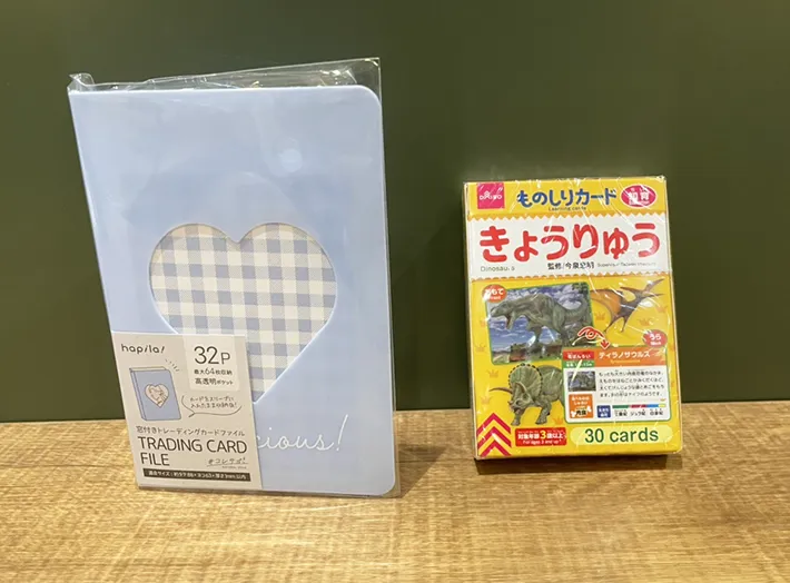 ミニ図鑑の材料の写真（撮影：grape編集部）