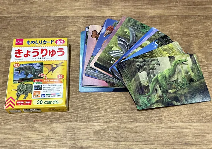 『ものしりカード』の写真（撮影：grape編集部）