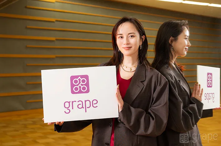 比嘉愛未さんの写真（撮影：grape編集部）