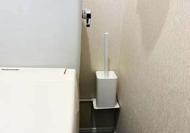 トイレに収納場所を作る方法（撮影：grape編集部）