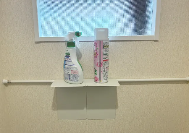 トイレに収納場所を作る方法（撮影：grape編集部）