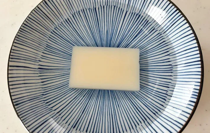 『あんバター餅』を作る写真（撮影：エニママ）