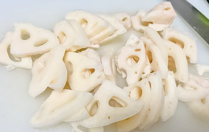 レンコンの写真（撮影：エニママ）