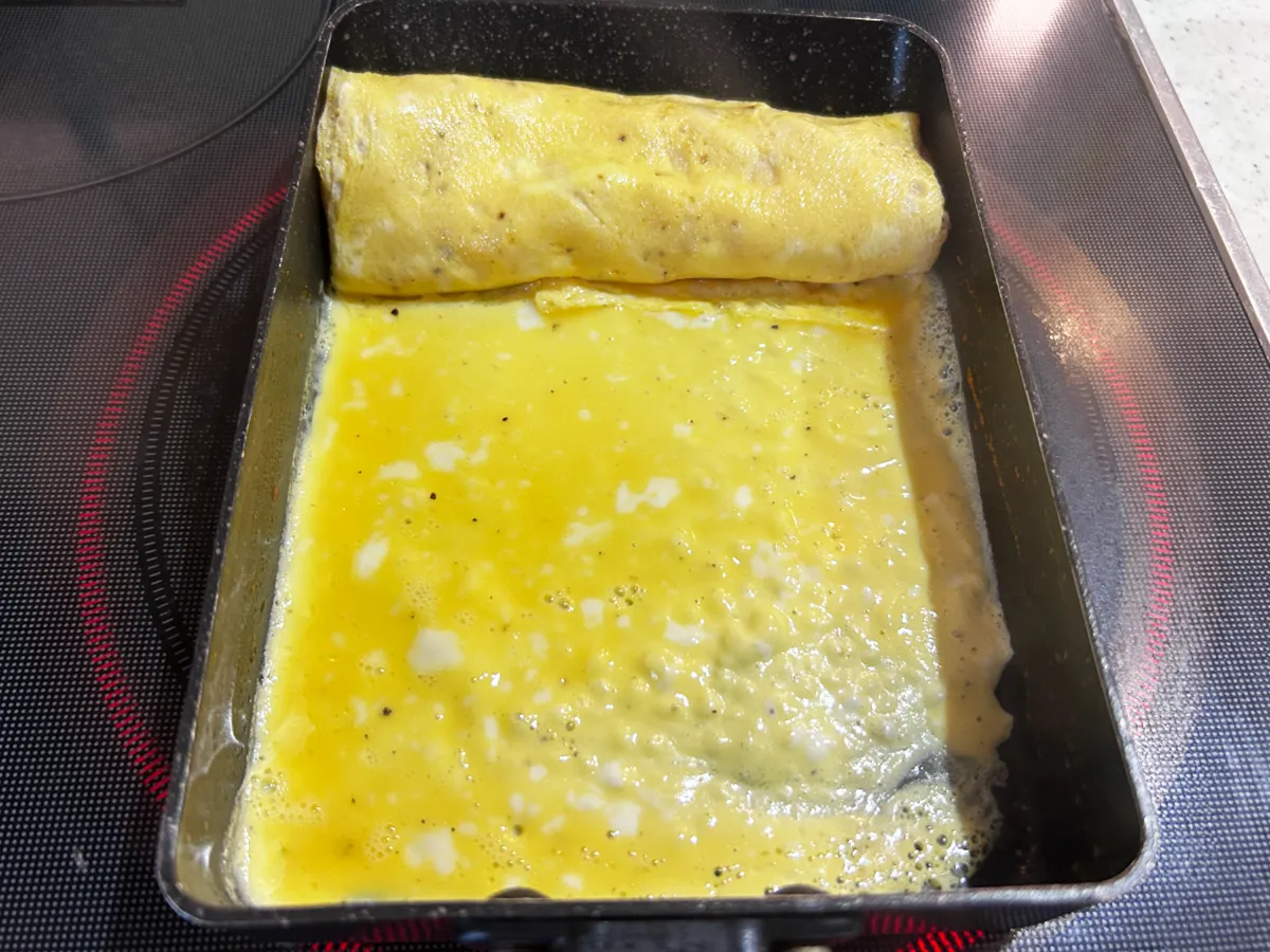 玉子焼きの写真（撮影：エニママ）