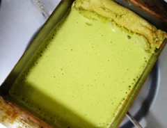 抹茶アイス門松の写真（撮影：エニママ）