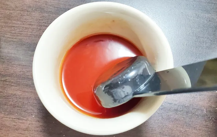 『レンチン一発！ふわふわ肉団子』を作る写真（撮影：エニママ）