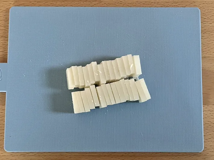 カットした切り餅の写真（撮影：grape編集部）