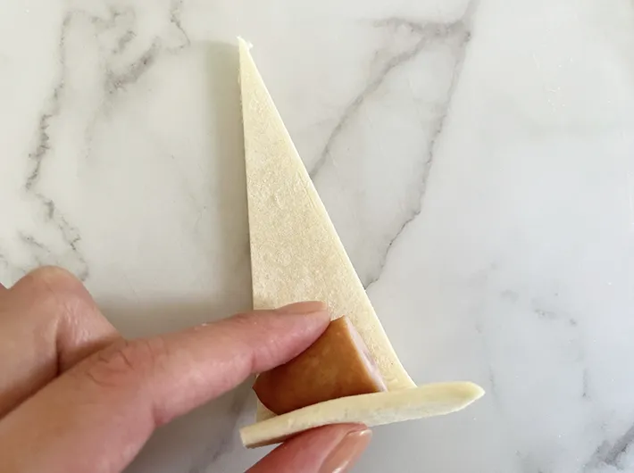 リースパイの調理写真（撮影：grape編集部）